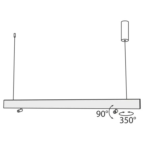 Подвесной светильник Technical P068PL-L27W4K  фото 8