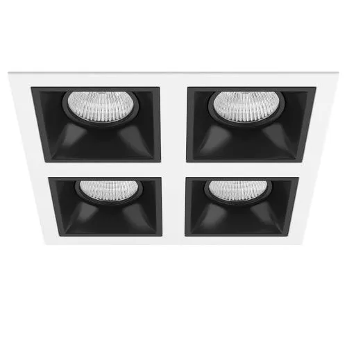 Встраиваемый светильник Lightstar Domino (214546+214507+214507+214507+214507) D54607070707 