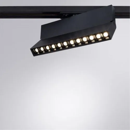 Трековый светодиодный светильник Arte Lamp Flash A4572PL-1BK  фото 2