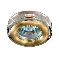 Встраиваемый светильник SONEX Aqua 369881 хрусталь прозрачное 