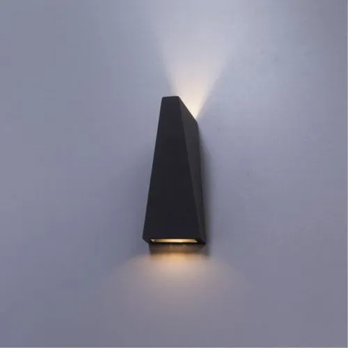 Уличный настенный светодиодный светильник Arte Lamp Cometa A1524AL-1GY  фото 2