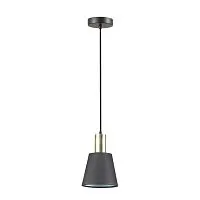 Подвес SONEX Marcus 3638/1 текстиль черный 