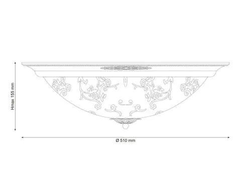 Потолочный светильник Lucia Tucci Lugo 142.6 R50 White  фото 3
