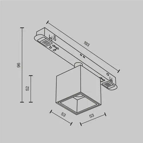 Трековый светильник Technical TR133-2-7W3K-W  фото 9