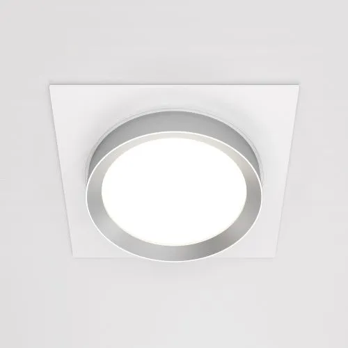 Встраиваемый светильник Maytoni Hoop DL086-GX53-SQ-WS  фото 4