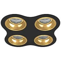 Встраиваемый светильник Lightstar Domino Quadro (214647+214603+214603+214603+214603) D64703030303 