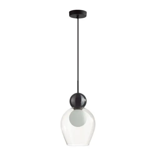 Подвес SONEX Blacky 5023/1 стекло белое 