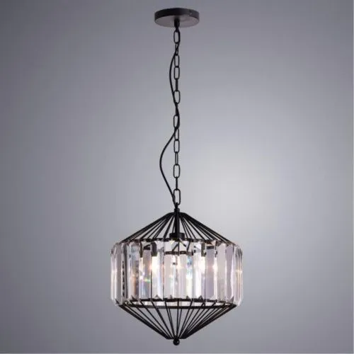 Подвесной светильник Arte Lamp Cassel A1790SP-1BK  фото 2