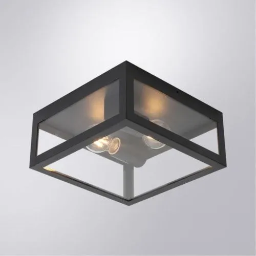 Уличный потолочный светильник Arte Lamp BELFAST A4569PF-2BK  фото 2
