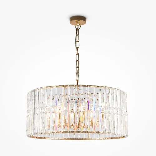 Подвесная люстра Maytoni Facet MOD094PL-08G  фото 2