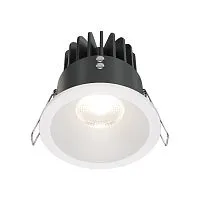 Встраиваемый светодиодный светильник Maytoni Technical Zoom Dim Triac DL034-L12W4K-D-W 