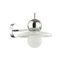 Бра SONEX Hatty 5014/1WA стекло белое 