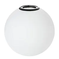 Плафон с черным металлическим кольцом Lightstar Teta 595130 