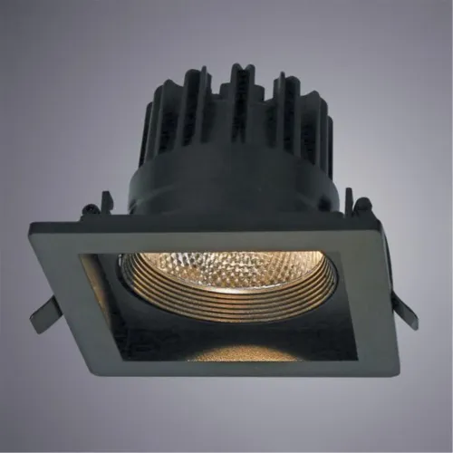 Встраиваемый светодиодный светильник Arte Lamp Privato A7018PL-1BK  фото 2