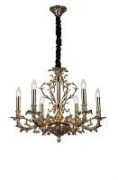 Подвесная люстра Lucia Tucci Firenze 1780.6 Antique Gold 
