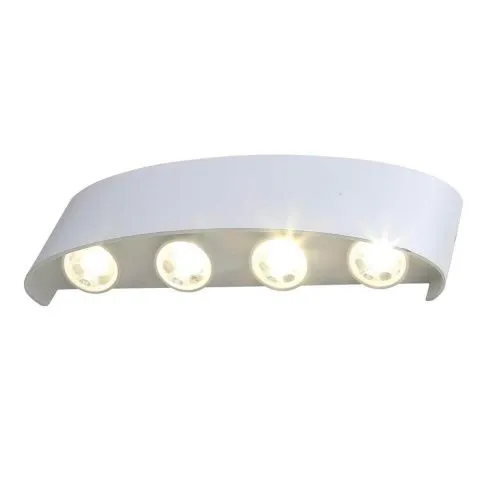 Уличный настенный светодиодный светильник ST Luce Bisello SL089.501.08  фото 5