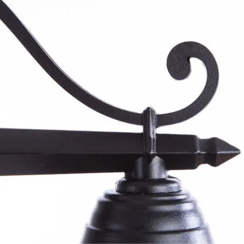 Уличный настенный светильник Arte Lamp Monaco A1492AL-1BK  фото 3