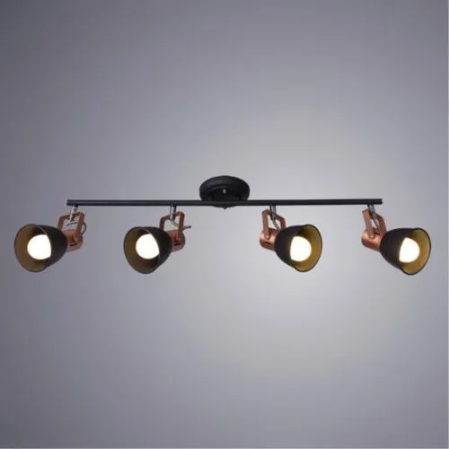 Спот Arte Lamp A1677PL-4BK  фото 2