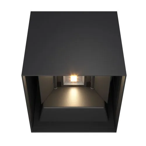 Уличный настенный светодиодный светильник Maytoni Fulton O572WL-L20B3K  фото 4