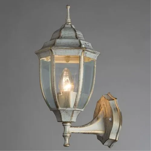 Уличный настенный светильник Arte Lamp Pegasus A3151AL-1WG  фото 2