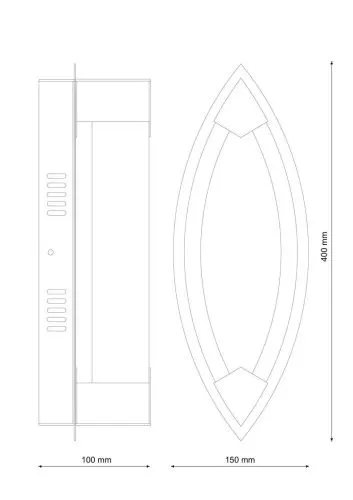 Настенный светильник Lucia Tucci Modena W172.1 Large LED400  фото 3