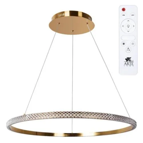 Подвесная светодиодная люстра Arte Lamp Orione A2182SP-80PB 