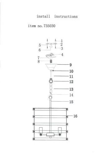 Подвесная люстра Lightstar Epsilon 735030  фото 7