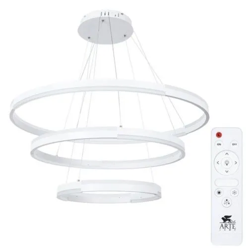 Подвесная светодиодная люстра Arte Lamp Alfie A2180SP-60WH 