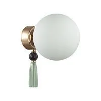 Бра SONEX Palle 5405/1W стекло белое 