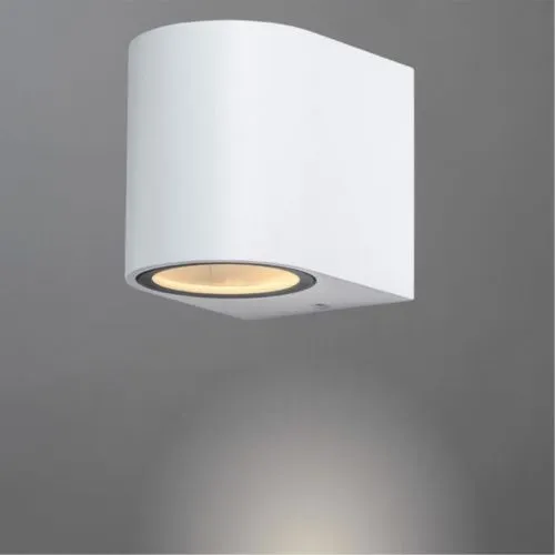 Уличный настенный светильник Arte Lamp A3102AL-1WH  фото 2