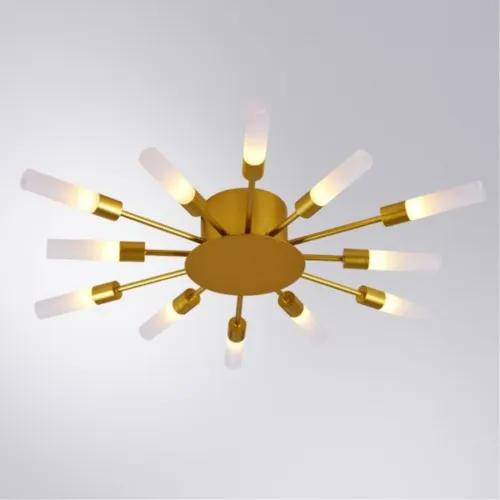 Потолочная люстра Arte Lamp Maple A1276PL-12GO  фото 2