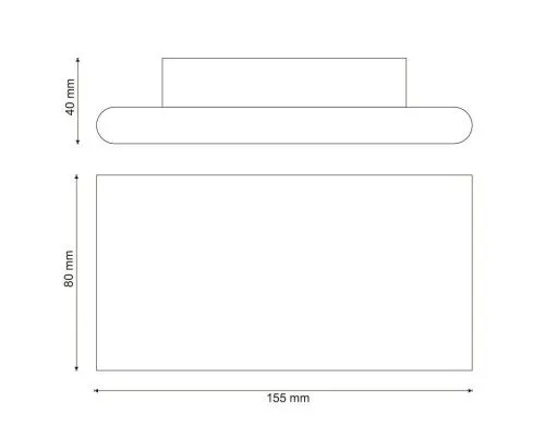 Настенный светильник Lucia Tucci Aero W204 Bianco LED  фото 3