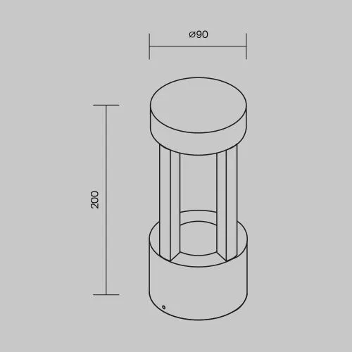 Настенный светильник (бра) Outdoor O458WL-L9GF3K  фото 8