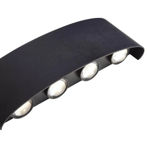 Уличный настенный светодиодный светильник ST Luce Bisello SL089.401.08  фото 2