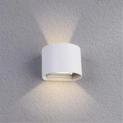 Уличный настенный светодиодный светильник Arte Lamp Rullo A1415AL-1WH  фото 2