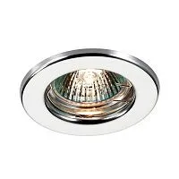Встраиваемый неповоротный светильник SONEX Classic 369702 металл хром 