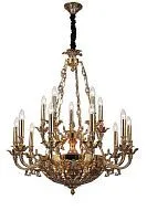 Подвесная люстра Lucia Tucci Firenze 1781.15.3 Antique Gold 