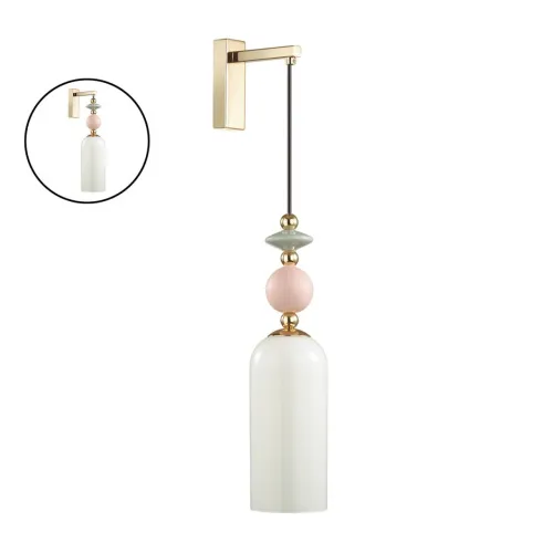 Бра SONEX Candy 4861/1WA стекло белое 