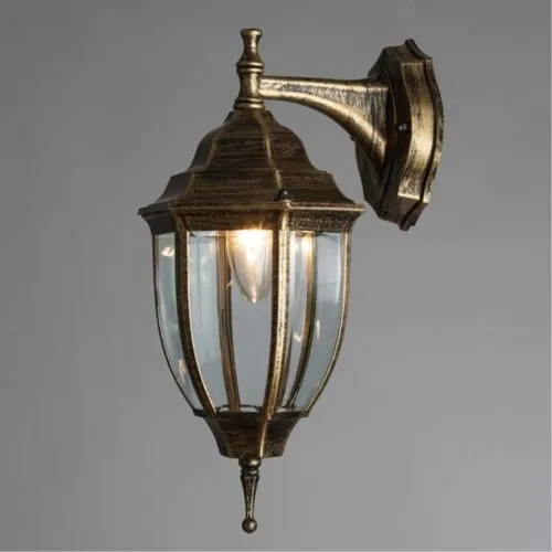Уличный настенный светильник Arte Lamp Pegasus A3152AL-1BN  фото 2