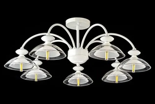 Потолочная люстра Arti Lampadari Noventa E 1.1.7 W  фото 4