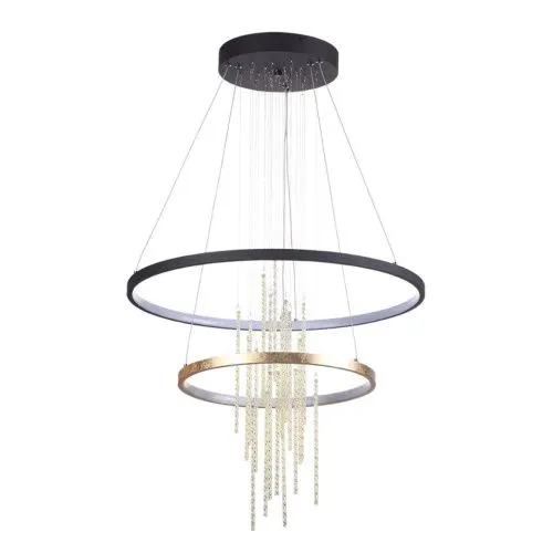 Подвесной светильник SONEX Monica 3901/63L металл, акрил черный 