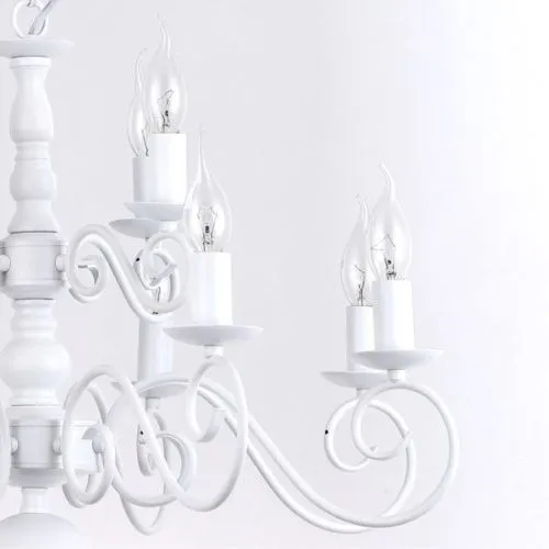 Подвесная люстра Arte Lamp A1129LM-12WH  фото 3