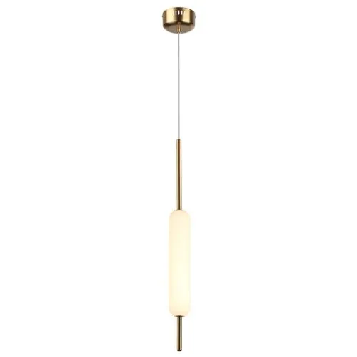 Подвес SONEX Reeds 4794/12L стекло белое 