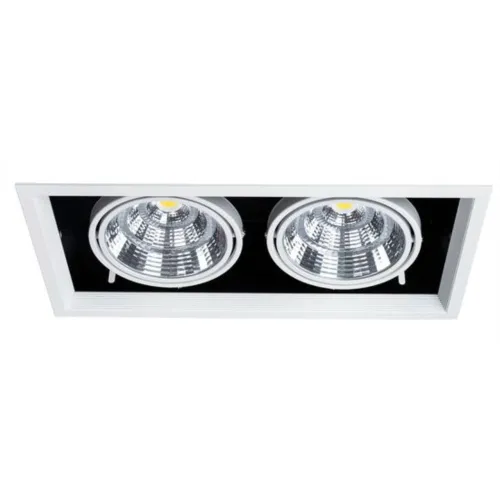 Встраиваемый светодиодный светильник Arte Lamp Merga A8450PL-2WH  фото 7