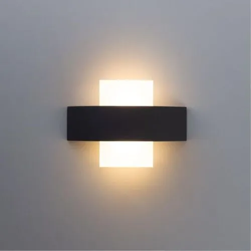 Уличный настенный светодиодный светильник Arte Lamp Croce A1444AP-1GY  фото 2