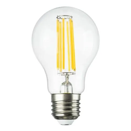 Лампа светодиодная Lightstar E27 8W 3000K полусфера прозрачная 933002 