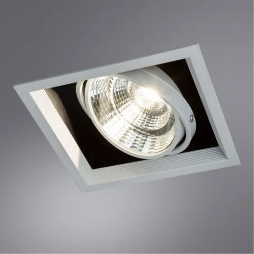 Встраиваемый светодиодный светильник Arte Lamp Merga A8450PL-1WH  фото 2