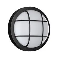 Светильник ландшафтный светодиодный настенно-потолочного монтажа SONEX Opal 358919 поликарбонат черн 