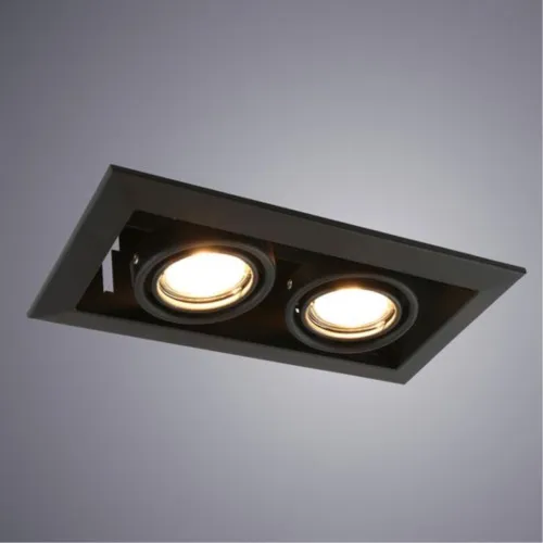 Встраиваемый светильник Arte Lamp Cardani Piccolo A5941PL-2BK  фото 2