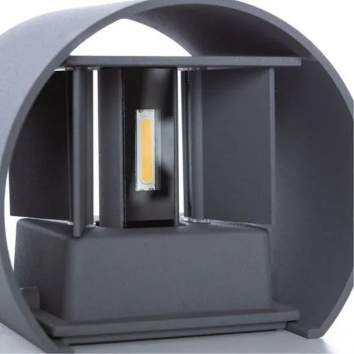 Уличный настенный светодиодный светильник Arte Lamp Rullo A1415AL-1GY  фото 3